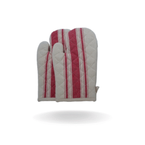 Extra-Long Heat Resistant Oven Gloves – 17 Inch Cooking & Baking Mitts (Set of 2)